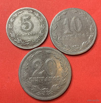 Аргентина 3 монеты