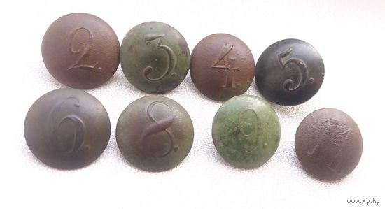 Пуговицы РИА  полковые