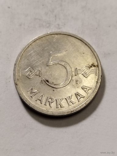 Финляндия 5 маркка 1958