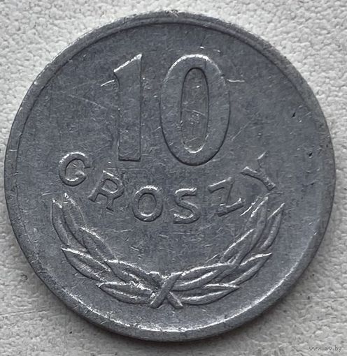Польша 10 грошей 1974 г.