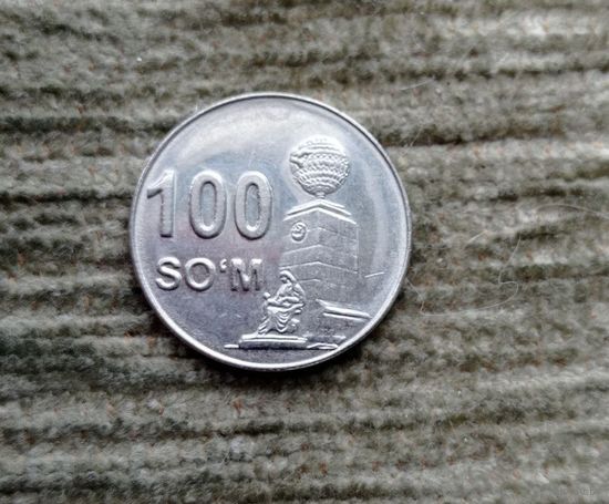 Werty71 УЗБЕКИСТАН 100 сум 2018 сом сумов