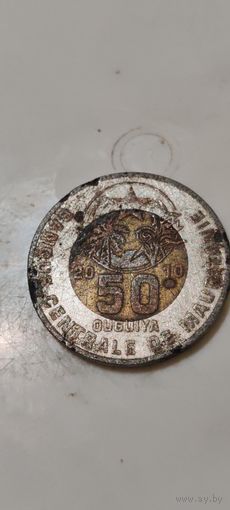 Мавритания 50 угия 2010