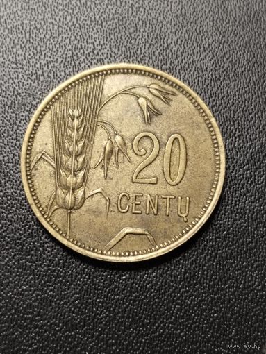 20 санти 1925. Хорошее состояние! С 1 рубля