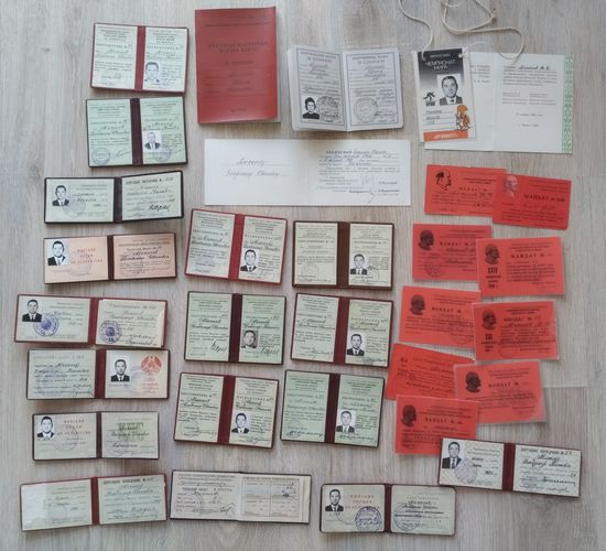 Комплект документов мэра Минска редкость