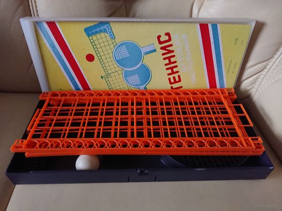 Игра "Настольный тенн25ис". БССР(Минский з-д Термопласт),1980г.в.