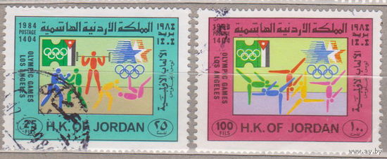 Спорт 1Олимпийские игры - Лос-Анджелес, США Иордания 1984 год лот 55 (4) менее 30 % от каталога по курсу 3 р