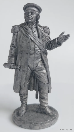 Статуэтка Генерал-Фельдмаршал Кутузов Оловянный сплав