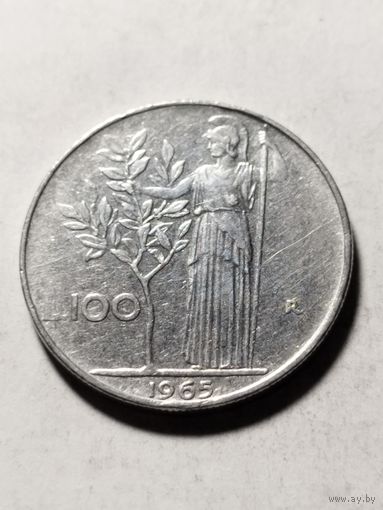 Италия 100 лир 1965