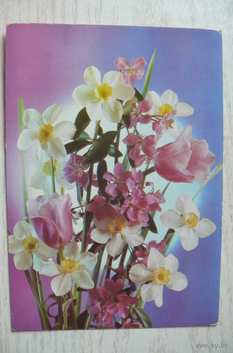 Костенко П., Цветы; 1990, чистая.
