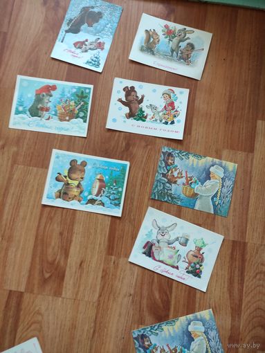 Открытки Зарубина. С Новым Годом.