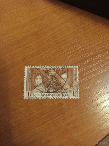 1937 британская колония Золотой Берег коронация (1-1)