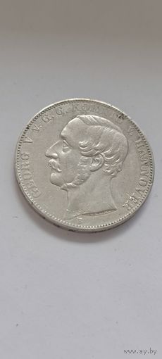 Талер 1861 Ганновер