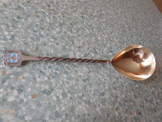 Серебряная ложка. СССР, 916-я проба.