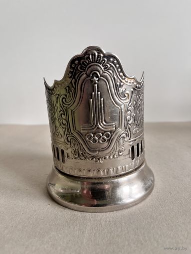 ПОДСТАКАННИК "ОЛИМПИАДА-80",(СИМВОЛ, ЭМБЛЕМА ОЛИМПИАДЫ). КОЛЬЧУГИНО.  НЕЧАСТЫЕ !!! 2 ШТУКИ ОДНИМ ЛОТОМ.СМ. ФОТО И ОПИСАНИЕ !
