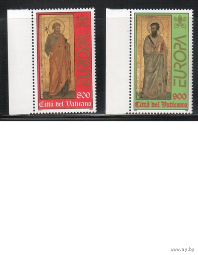 Ватикан-1998,(Мих.1242-1243)  **   ,   Религия, ЕВРОПА(полная серия)