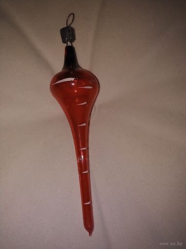 Ёлочная игрушка морковь