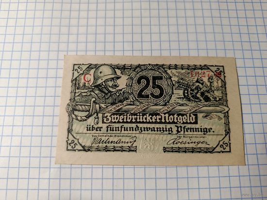 Германия 25 пфенингов (4)