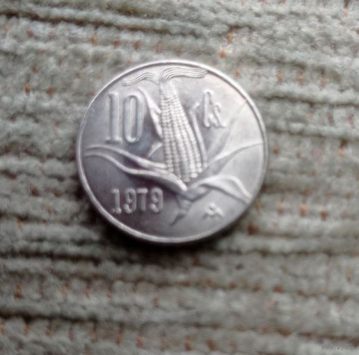 Werty71 Мексика 10 сентаво 1979  Кукуруза