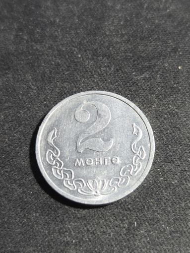 Монголия 2 мунгу 1980