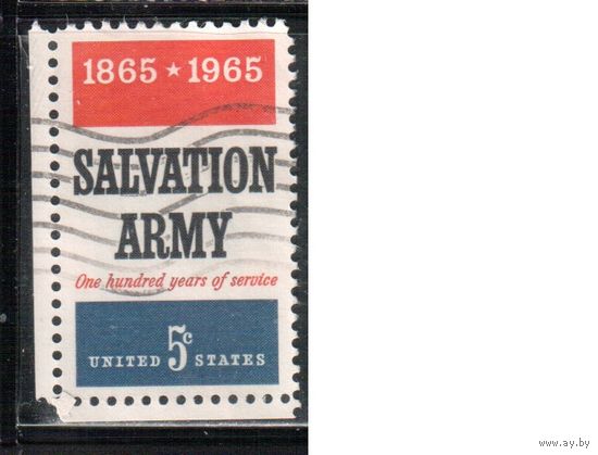 США-1965, (Мих.883) , гаш. , Армия спасения (одиночка)