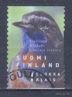 [687] Финляндия 1999. Фауна.Птицы.Варакушка. Гашеная марка.