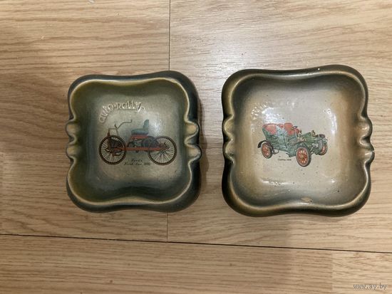 Пепельницы керамические, СССР, ретро