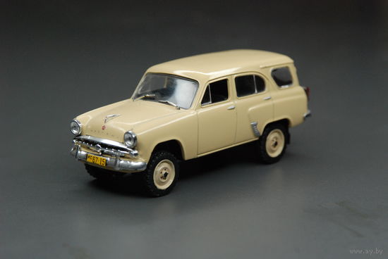 Модель автомобиля Москвич-410 универсал 1:43 (конверсия из Автолегенд СССР)