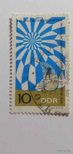 ГДР 1966. Чемпионат мира по прыжкам с парашютом