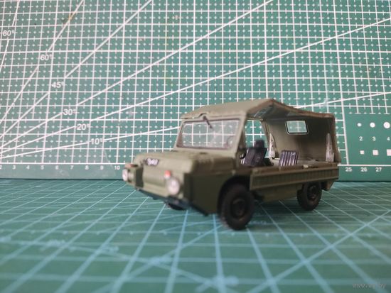 Масштабная модель ЛУАЗ-967М Амфибия Масштаб 1/43 Deagostini