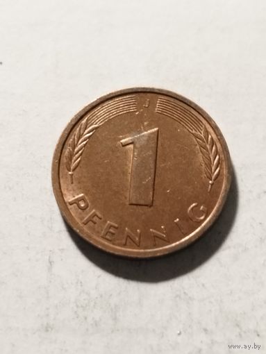 Германия 1 пфенинг 1983 J