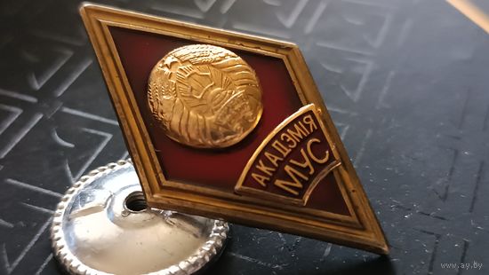 Знак Акадэмiя  МУС.