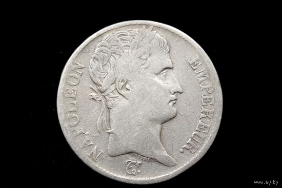 5 франков 1808 г. Париж (Франция), Наполеон Бонапарт