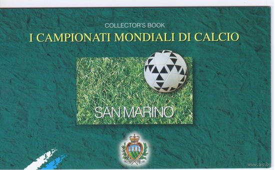 Сан Марино 1998. Спорт.Футбол.Чемпионат мира. БУКЛЕТ MNH. Кат.25 е.