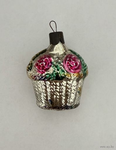Елочная игрушка корзинка каталог СССР