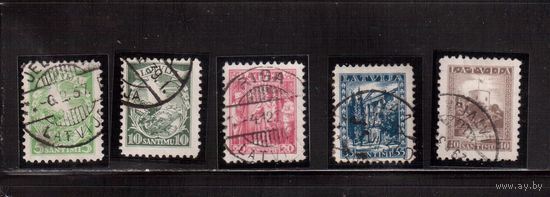 Латвия-1934 (Мих.233-237)  гаш. , Конституция