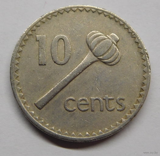 Фиджи 10 центов 1980 г