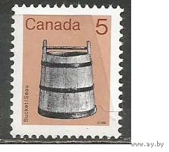 Канада. Народные промыслы. Кадка. 1982г. Mi#852.