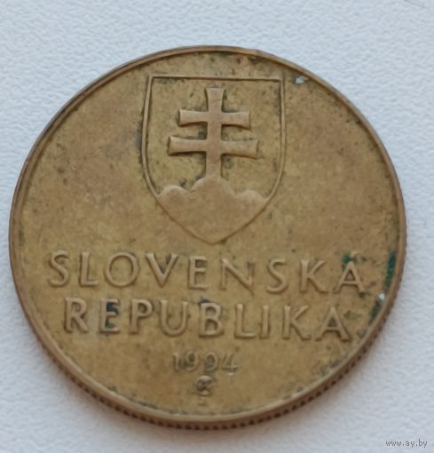 Словакия. 1 крона 1994 года.