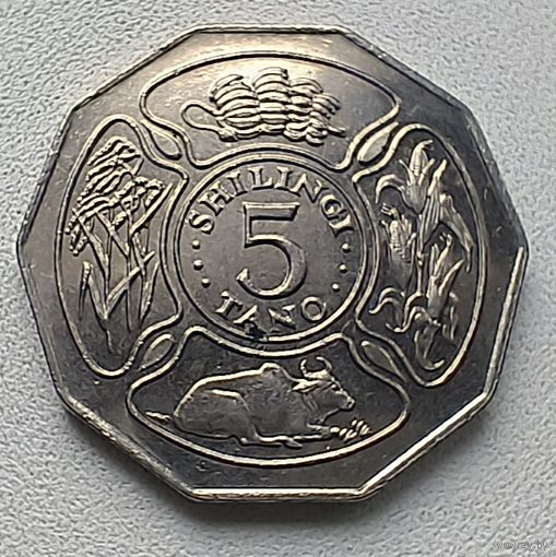Танзания 5 шиллингов, 1993 7-11-4