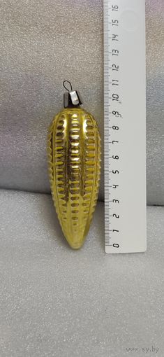Ёлочная игрушка. Кукуруза (не частая форма). 22