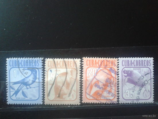 Куба 1981 Стандарт, фауна