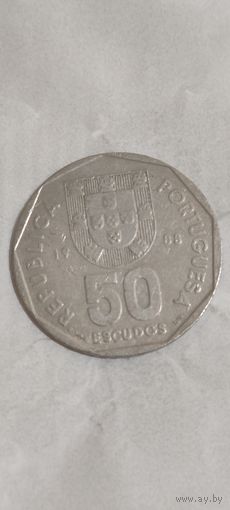 Португалия 50 эскудос 1988