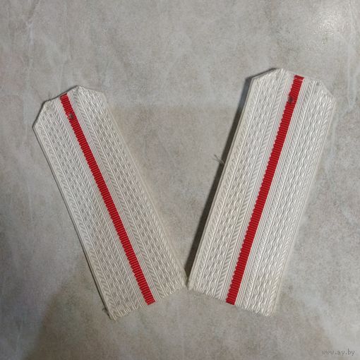 Погоны к белой рубашке. Общевойсковые.