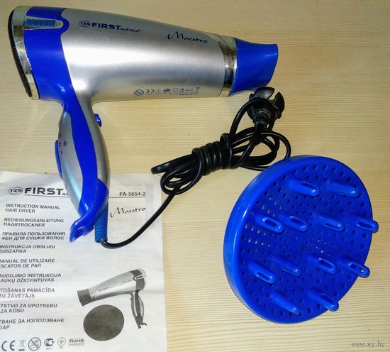 Фен FIRST austria FA-5654-2, 2000W