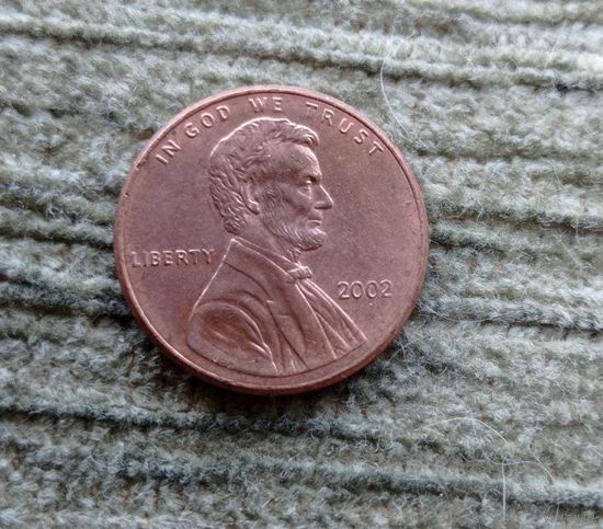 Werty71 США 1 цент 2002