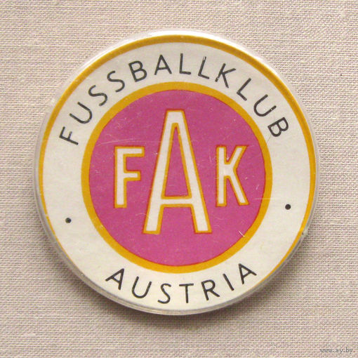 Значок Футбол Клуб FUSSBALLKLUB FAK AUSTRIA