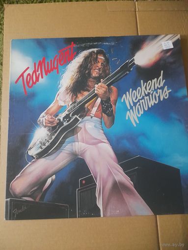 TED NUGENT " WEEKEND WARRIORS "  1978 LP USA EPIC AL35551 NM/EX