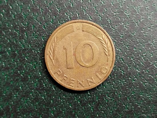 10 пфеннигов ФРГ.