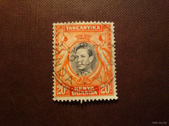 Британская колония Кения , Уганда, Танганьика 1938 г.Король Георг -VI./26а/
