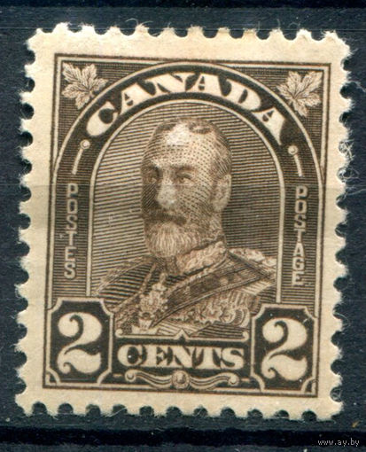 Британские колонии - Канада - 1930/31г. - король Георг V, 2 с - 1 марка - MH [Mi 143]. #3-WB-88-A-1